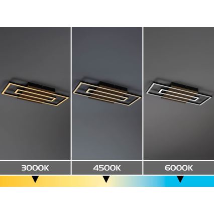 Rabalux - LED-Deckenleuchte LED/28W/230V 3000/4500/6000K