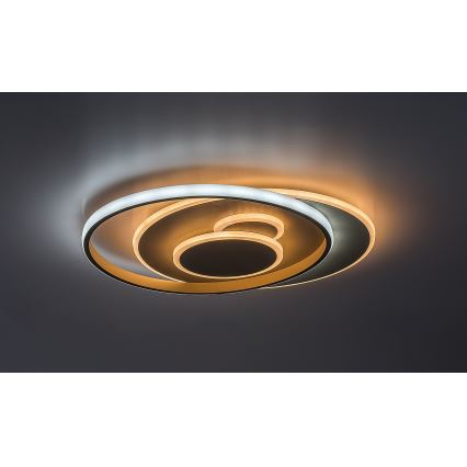 Rabalux - dimmbare LED-Deckenleuchte LED/57W/230V 3000-6000K 48,5x40 cm + Fernbedienung