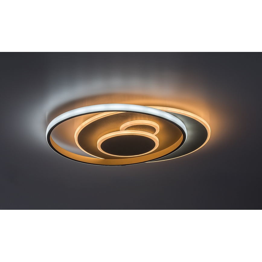 Rabalux - dimmbare LED-Deckenleuchte LED/57W/230V 3000-6000K 48,5x40 cm + Fernbedienung
