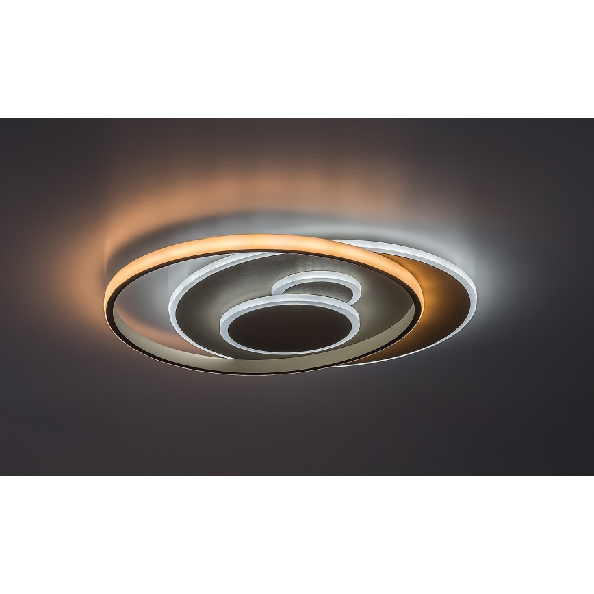 Rabalux - dimmbare LED-Deckenleuchte LED/57W/230V 3000-6000K 48,5x40 cm + Fernbedienung