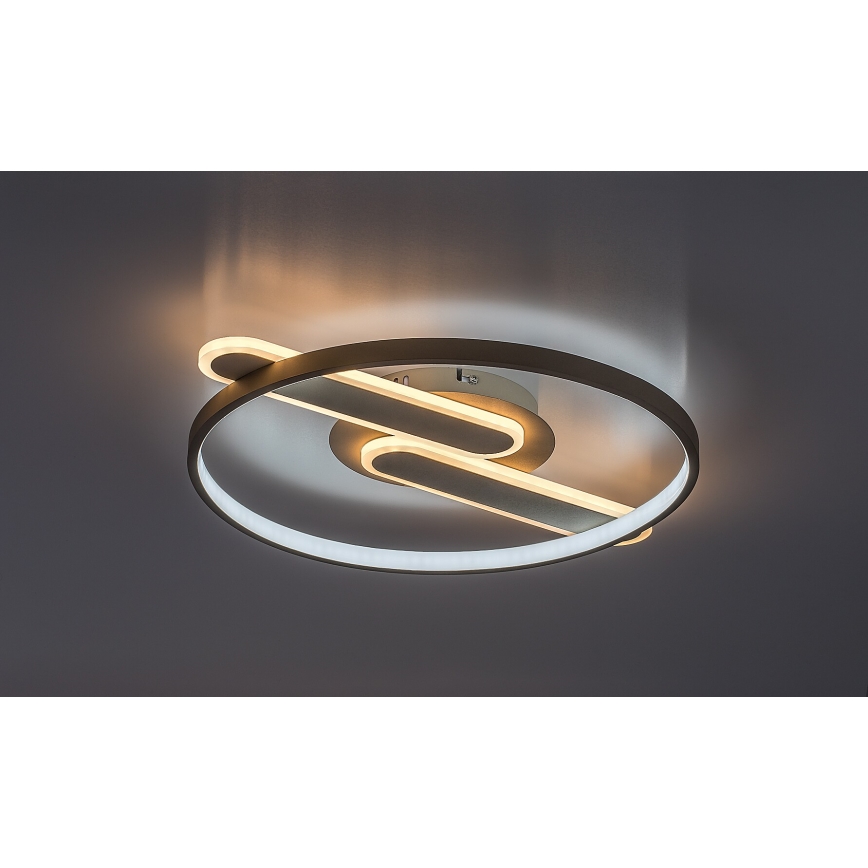 Rabalux - Dimmbare LED-Deckenleuchte LED/55W/230V 3000-6000K 53x45 cm + Fernbedienung