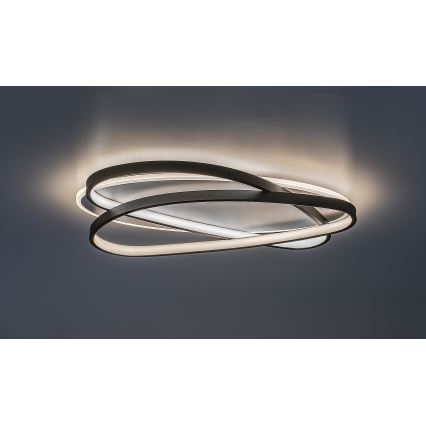 Rabalux - LED-dimmbare Deckenleuchte LED/57W/230V 3000-6000K 53x38 cm + Fernbedienung