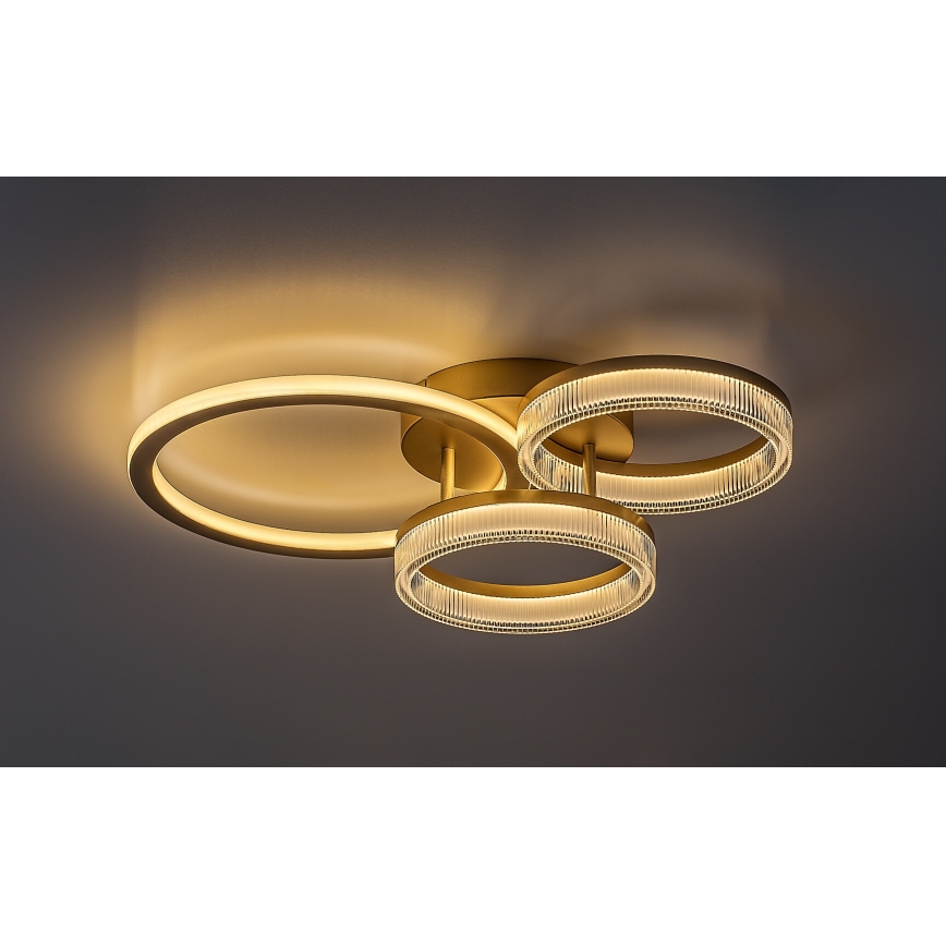 Rabalux - Plafonnier LED dimmable LED/38W/230V 3000-6500K 58,5x38 cm + télécommande