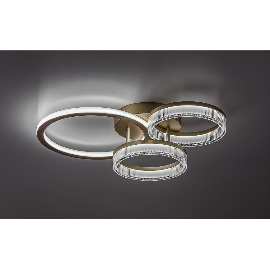 Rabalux - Plafonnier LED dimmable LED/38W/230V 3000-6500K 58,5x38 cm + télécommande