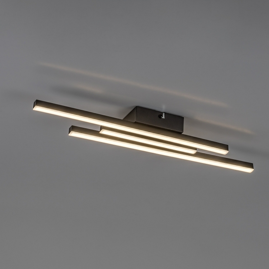 Rabalux - Plafoniera LED LED/18W/230V 4000K nero