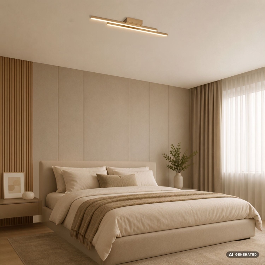 Rabalux - LED-Deckenleuchte LED/12W/230V 3000K goldfarben