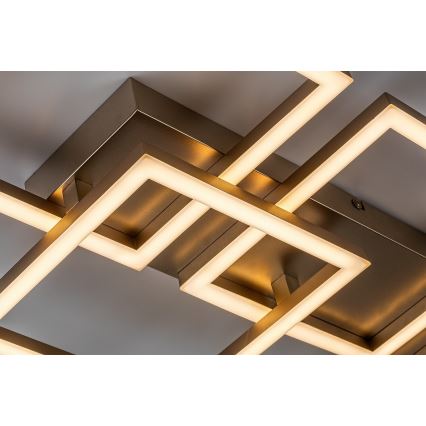 Rabalux - Plafoniera LED dimmerabile LED/40W/230V 3000-6500K 33x100 cm dorata + telecomando