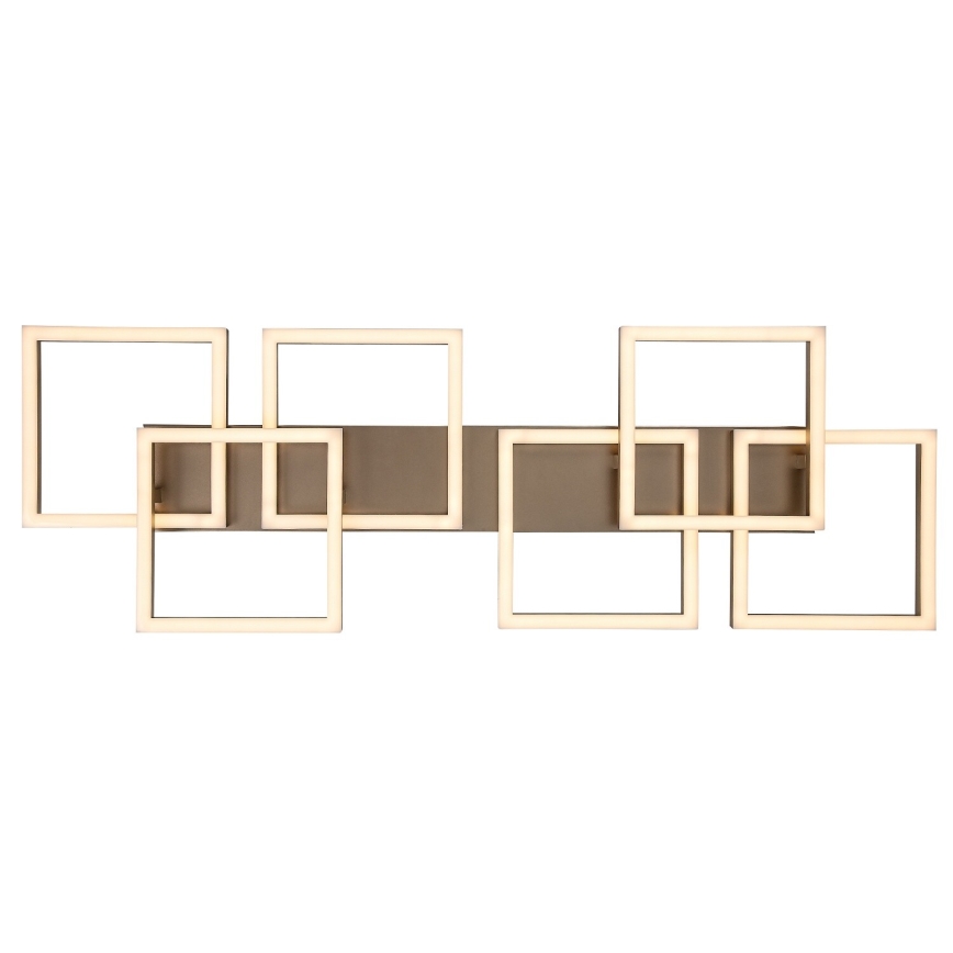 Rabalux - Plafonnier LED dimmable LED/40W/230V 3000-6500K 33x100 cm doré + télécommande