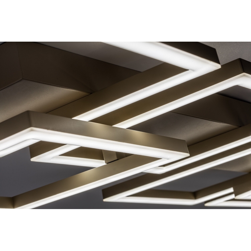 Rabalux - Dimmbare LED-Deckenleuchte LED/40W/230V 3000-6500K 33x100 cm beige + Fernbedienung