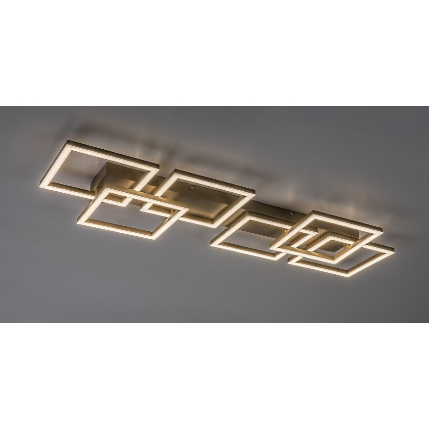 Rabalux - Plafonnier LED dimmable LED/40W/230V 3000-6500K 33x100 cm beige + télécommande