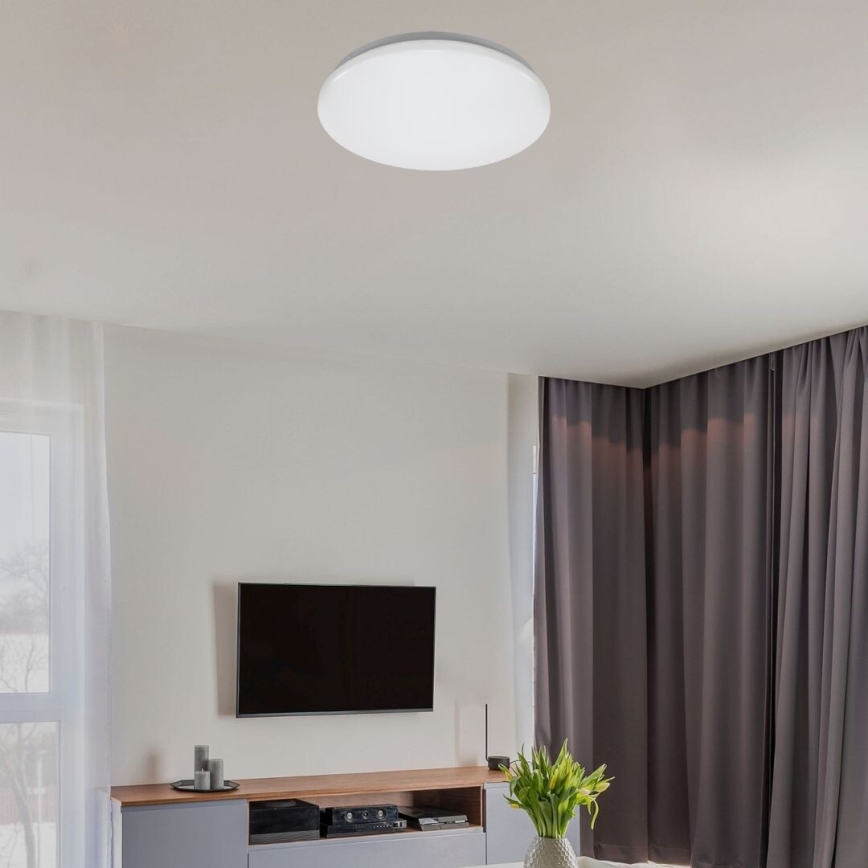Rabalux - Plafonnier LED, 24 W, 230 V, 4000 K, Ø 37,5 cm