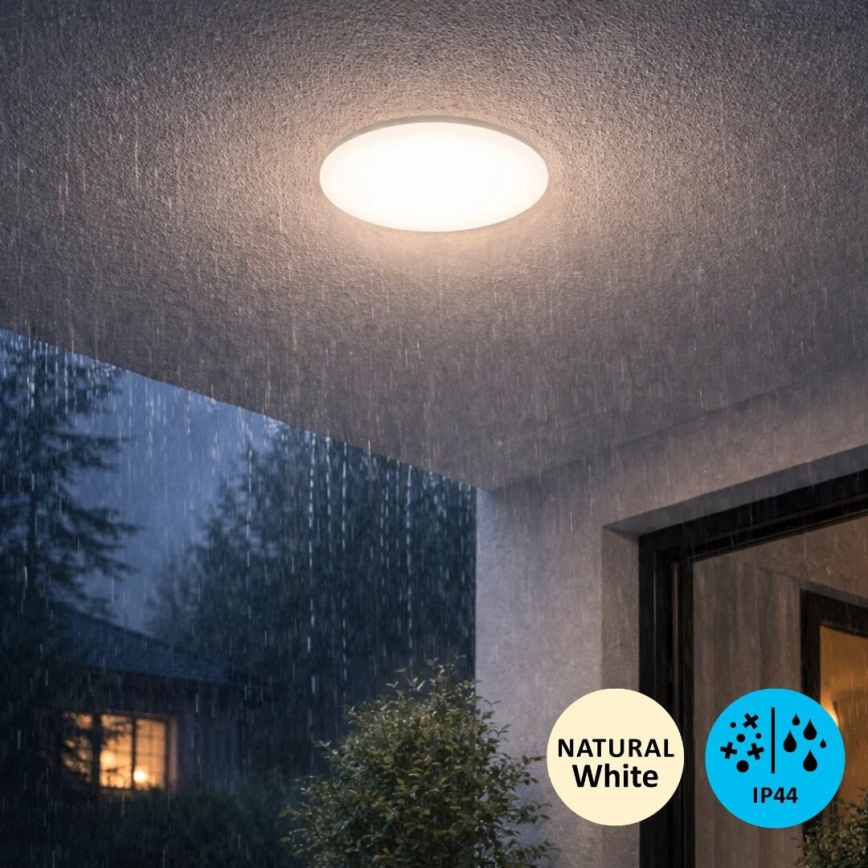 Rabalux - LED-Badezimmer-Deckenleuchte LED/12W/230V IP44 4000K Ø 25,5 cm