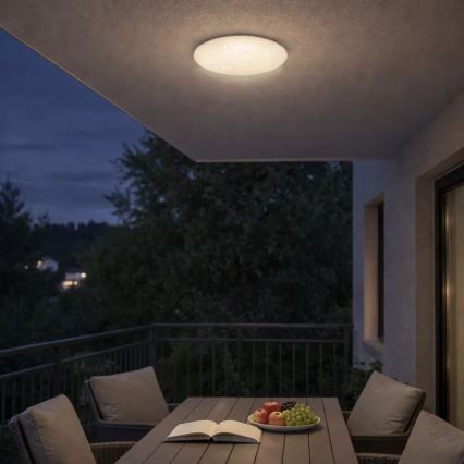 Rabalux - Plafonnier LED pour salle de bains 12W/230V IP44 4000K Ø 25,5 cm