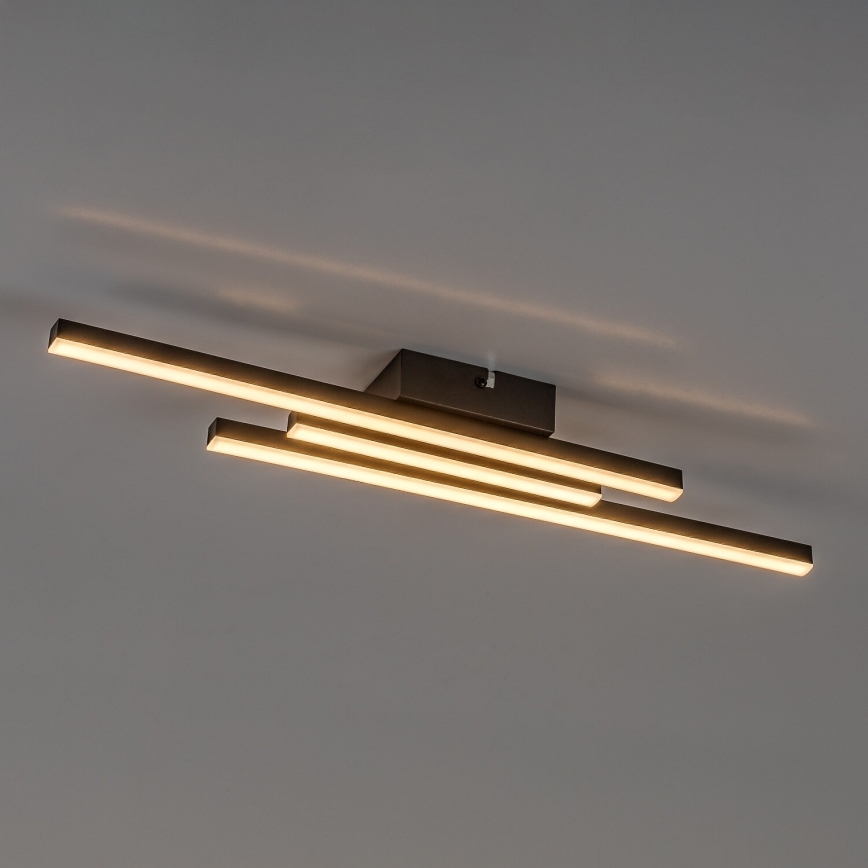 Rabalux - LED-Deckenleuchte LED/18W/230V 3000K schwarz