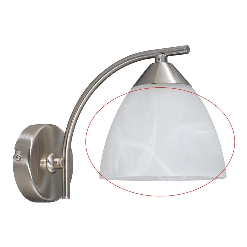 Rabalux 7201 - Vetro di ricambio per lampada TRISTAN E14