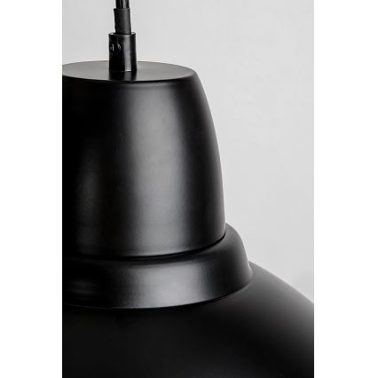 Rabalux - Lampadario a sospensione con filo 1xE27/60W/230V nero