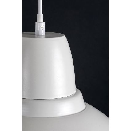 Rabalux - Lampadario a sospensione su cavo 1xE27/60W/230V bianco