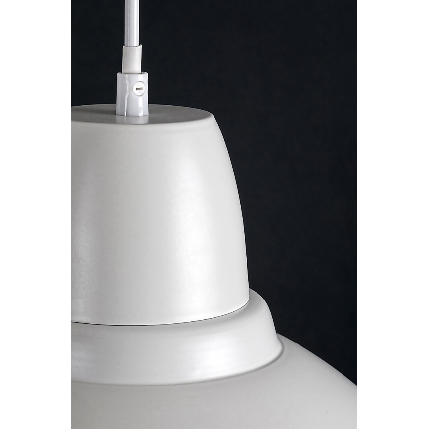 Rabalux - Lampadario a sospensione su cavo 1xE27/60W/230V bianco