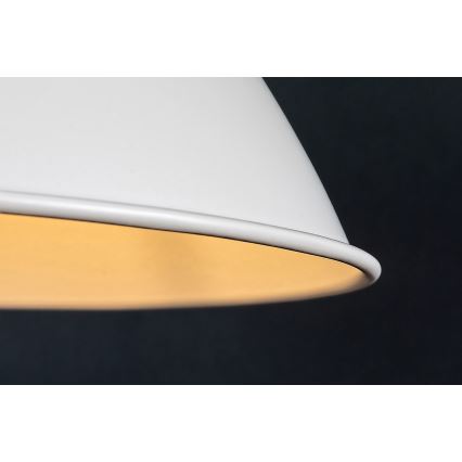 Rabalux - Suspension sur câble 1xE27/60W/230V Ø 36 cm blanche