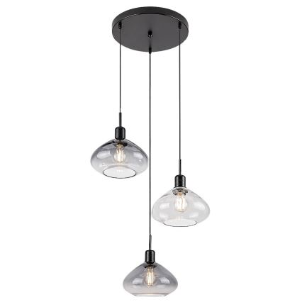 Rabalux - Lampadario a sospensione con cavo 3xE27/40W/230V