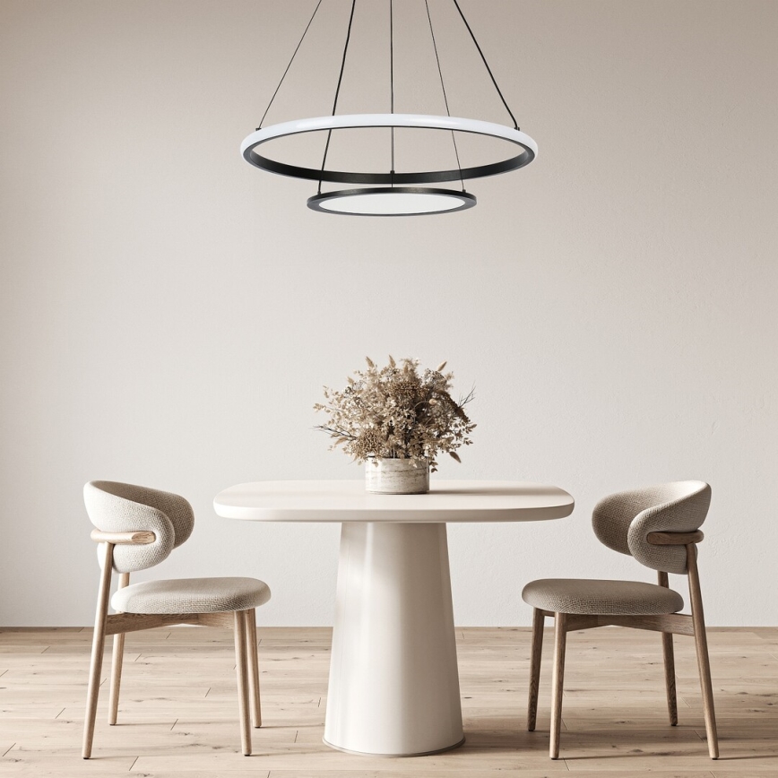 Rabalux - Lampadario a sospensione con filo LED dimmerabile LED/42W/230V 3000-6500K + telecomando