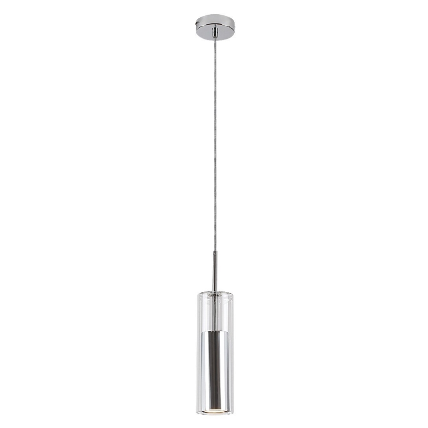 Rabalux - Suspension filaire 1xGU10/50W/230V transparent/chrome brillant