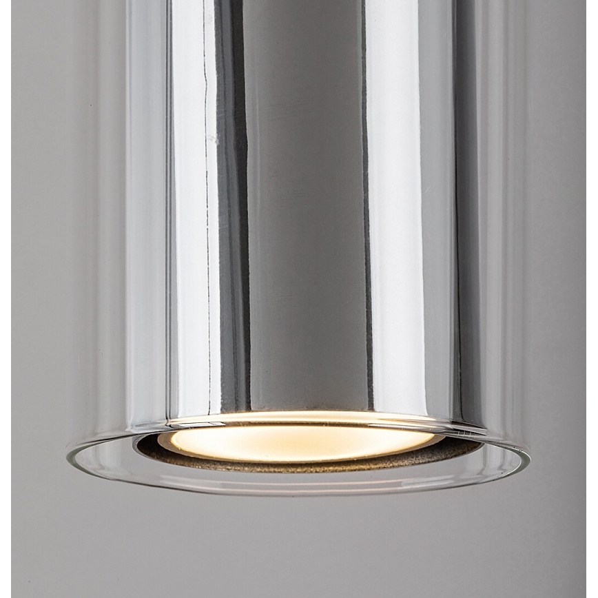 Rabalux - Suspension filaire 1xGU10/50W/230V transparent/chrome brillant