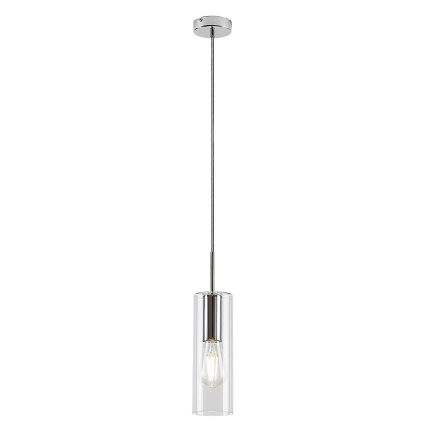 Rabalux - Suspension filaire 1xE27/40W/230V transparent/chrome brillant