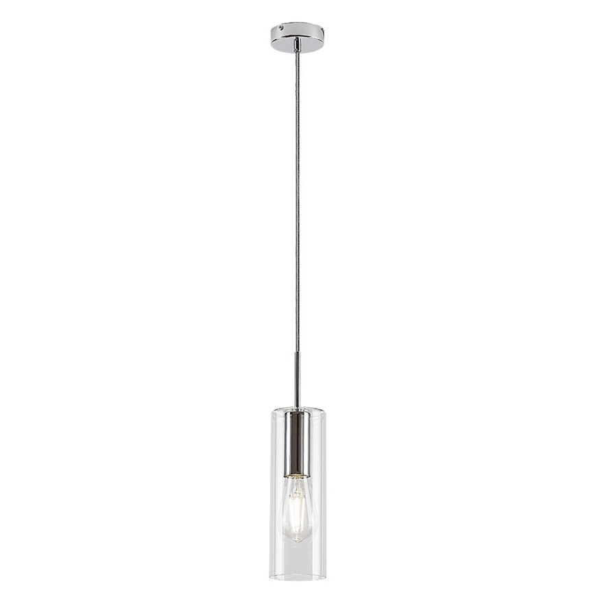Rabalux - Suspension filaire 1xE27/40W/230V transparent/chrome brillant