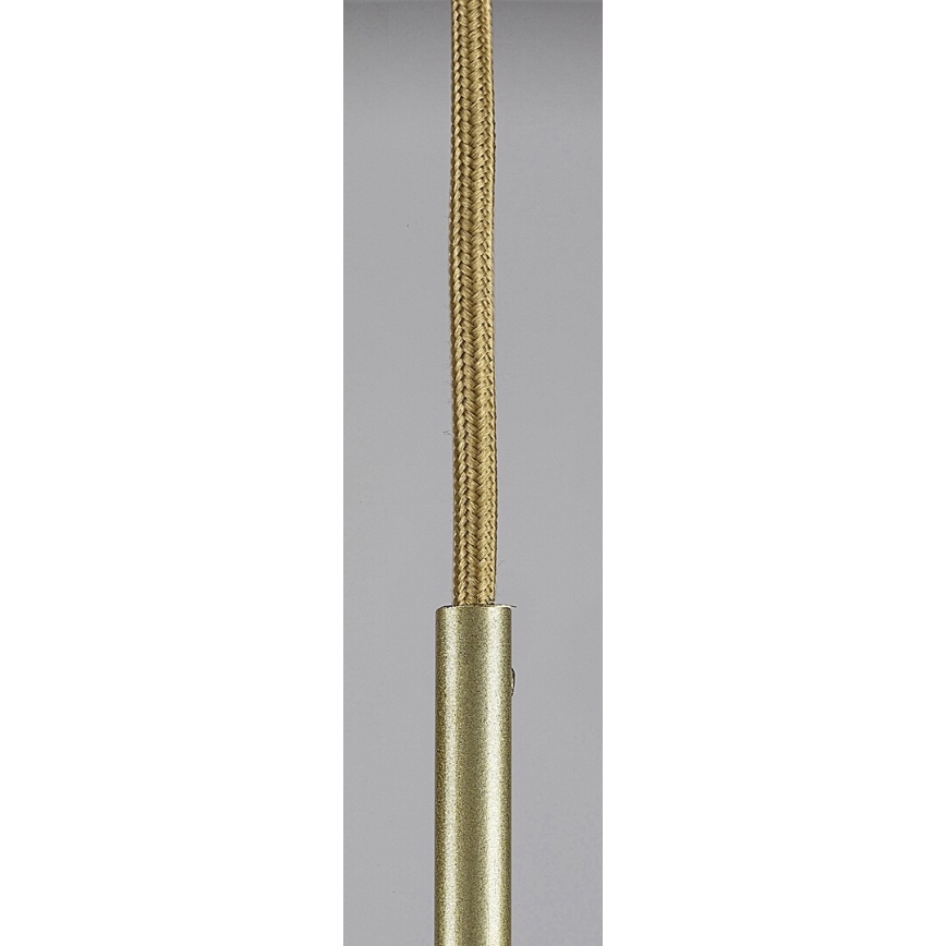 Rabalux - Hängeleuchte an Schnur 1xE27/40W/230V klar/golden