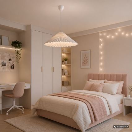 Rabalux - Paralume per lampadario max. 40 W Ø 59 cm bianco
