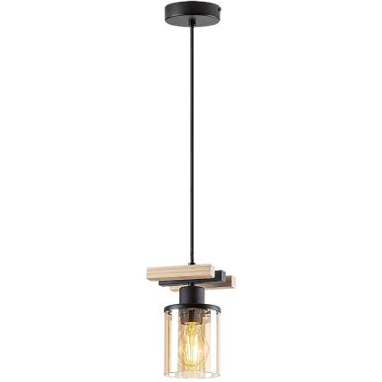 Rabalux - Lampadario a sospensione con supporto rigido 1xE27/25W/230V pino