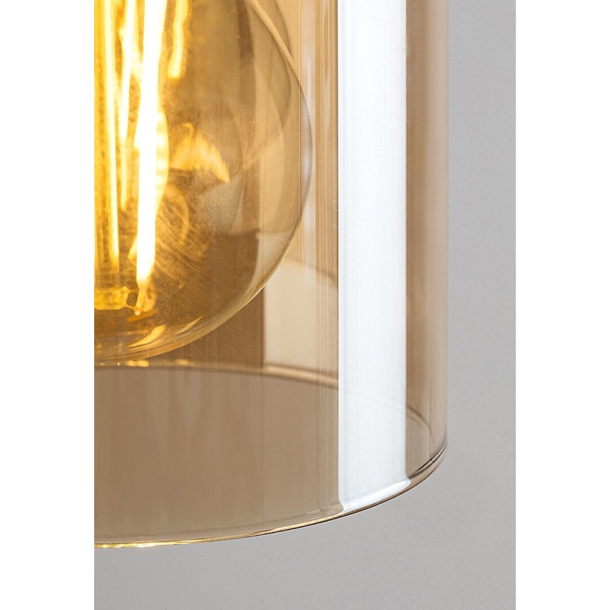Rabalux - Lampadario a sospensione con supporto rigido 1xE27/25W/230V pino