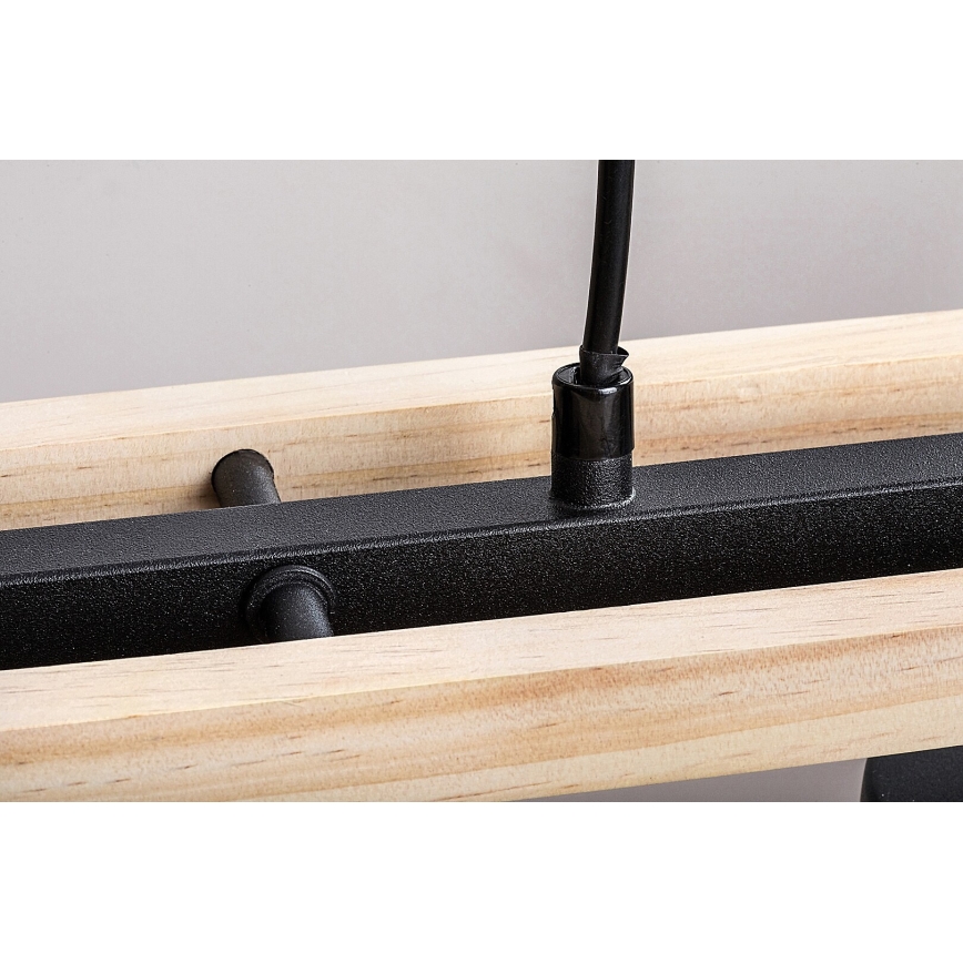 Rabalux - Hängeleuchte an Kabel 3xE27/25W/230V Kiefer