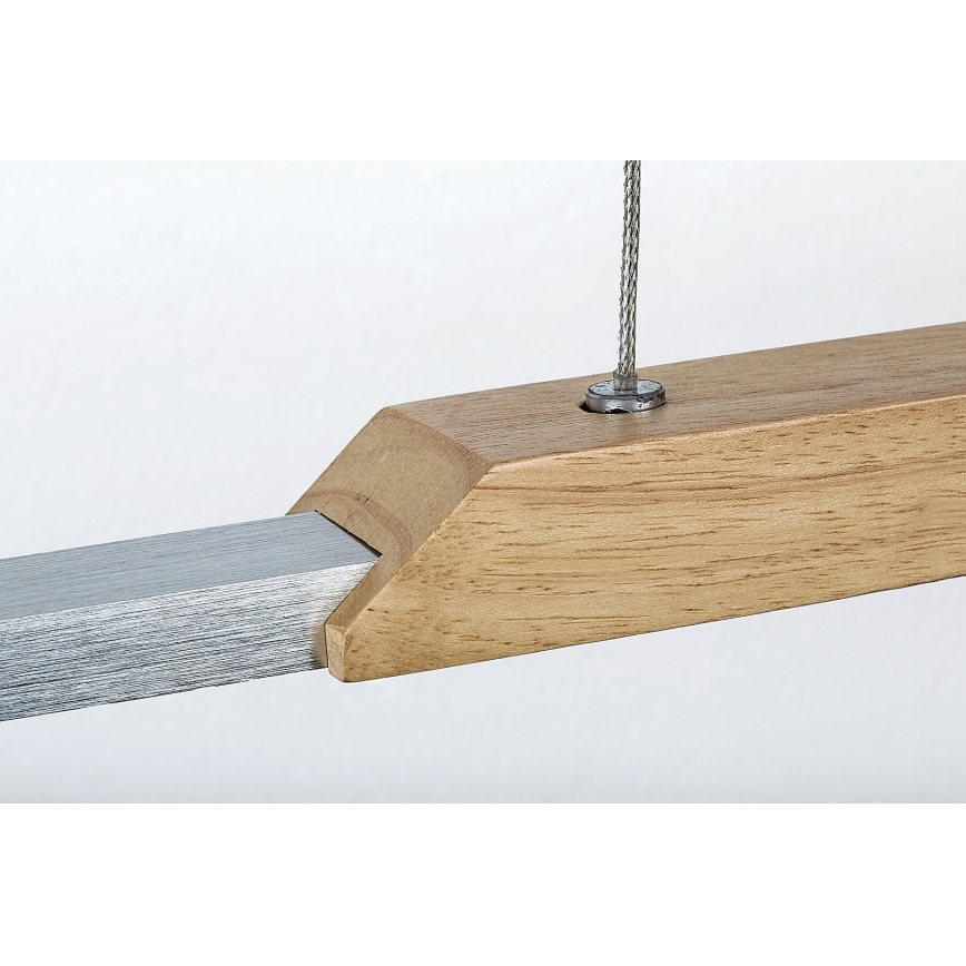 Rabalux - LED-Hängeleuchte an Schnur LED/26W/230V 4000K Buche
