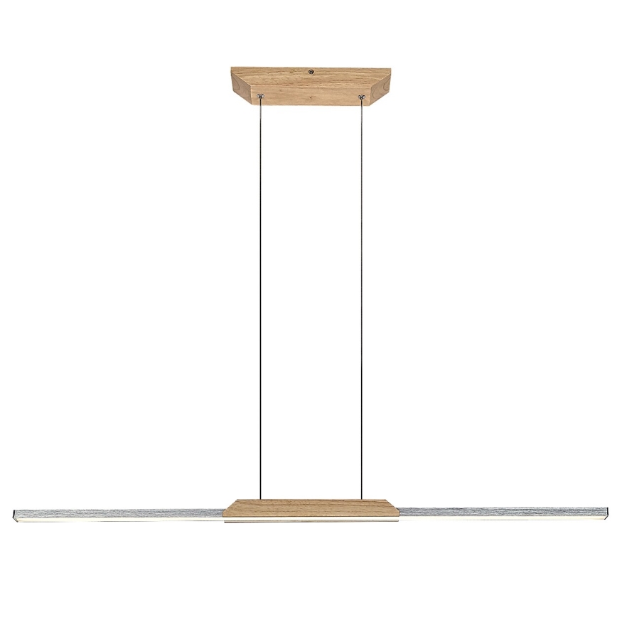 Rabalux - LED-Hängeleuchte an Schnur LED/26W/230V 4000K Buche