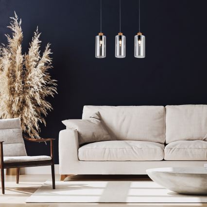 Rabalux - Deckenleuchte an Kabel 3xE27/25W/230V