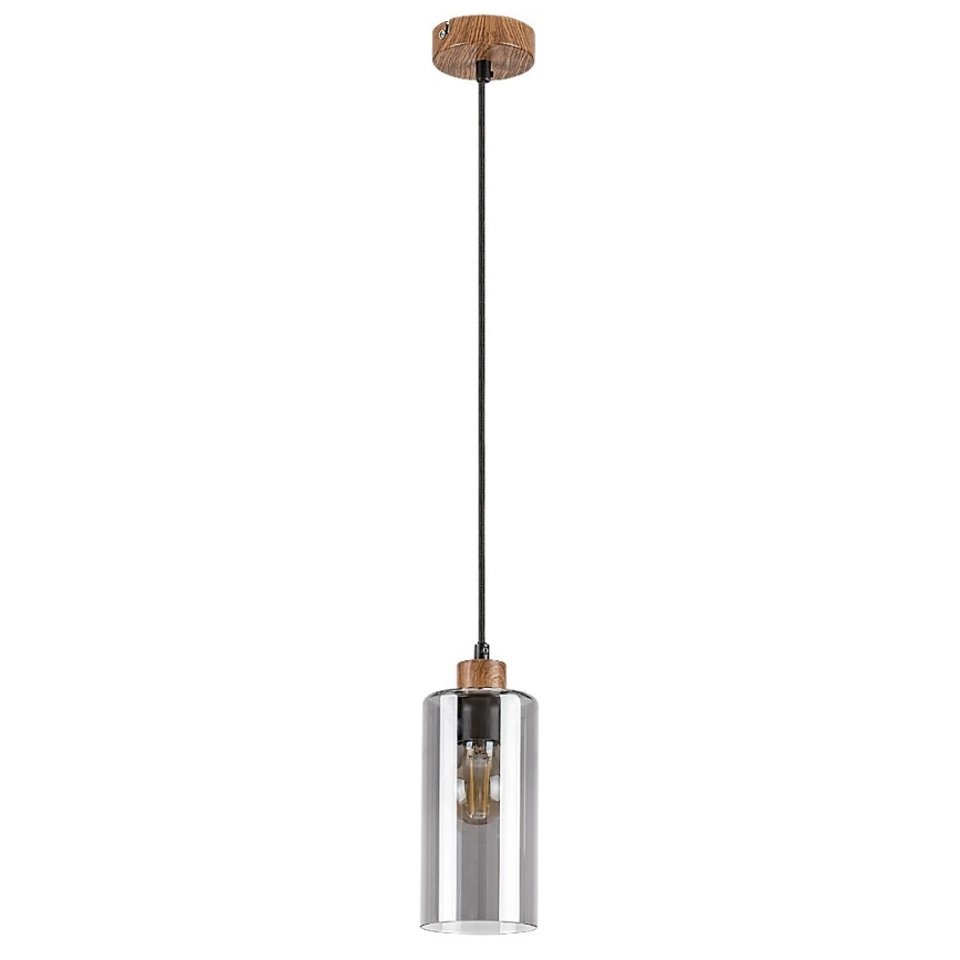 Rabalux - Suspension filaire 1xE27/25W/230V chêne