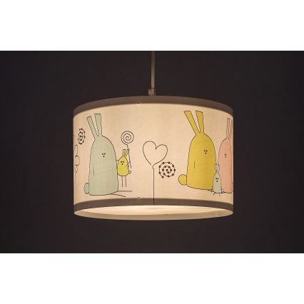 Rabalux - Lampadario a sospensione per bambini 1xE27/40W/230V