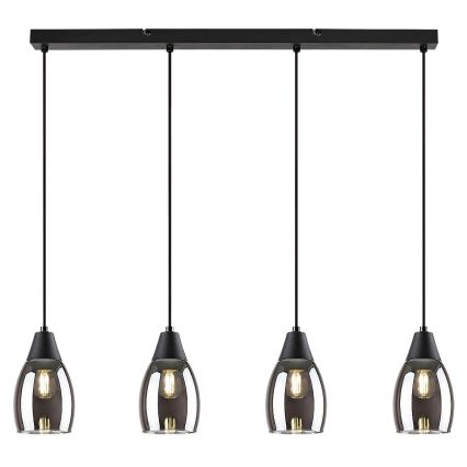Rabalux - Lampadario a sospensione con filo 4xE27/15W/230V