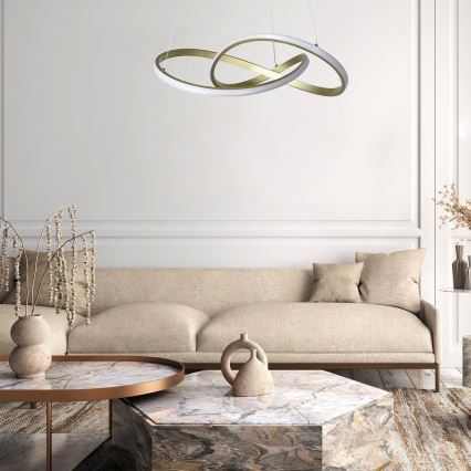 Rabalux - Lampadario LED a sospensione con filo LED/36W/230V 3000K oro
