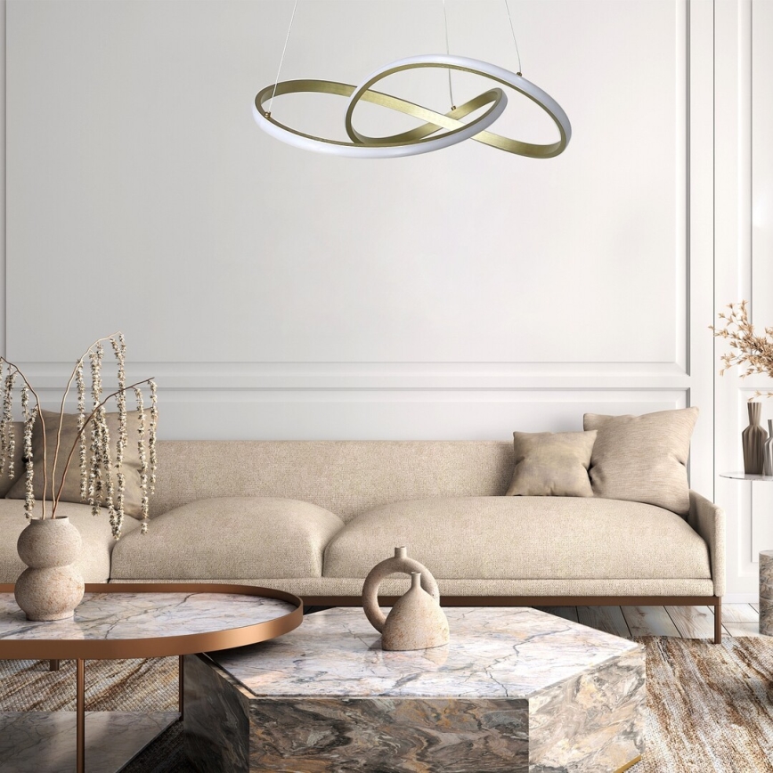 Rabalux - Lampadario LED a sospensione con filo LED/36W/230V 3000K oro