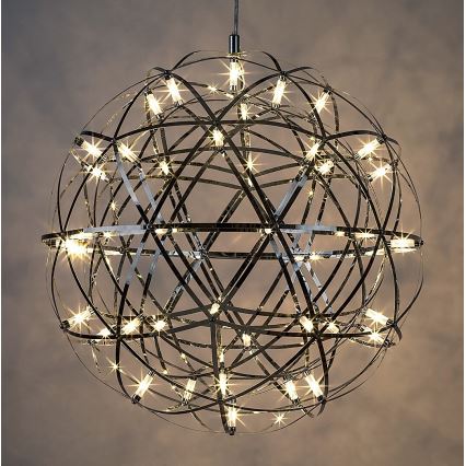 Rabalux - Lampadario LED a sospensione con filo LED/16W/230V 3000K cromo lucido