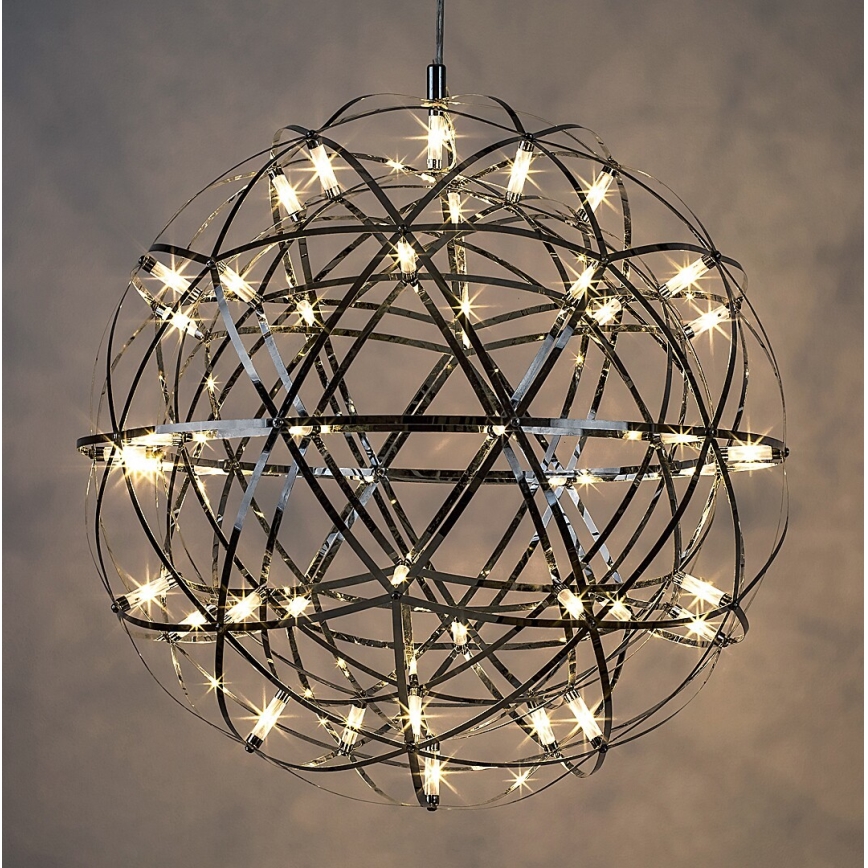 Rabalux - Lampadario LED a sospensione con filo LED/16W/230V 3000K cromo lucido