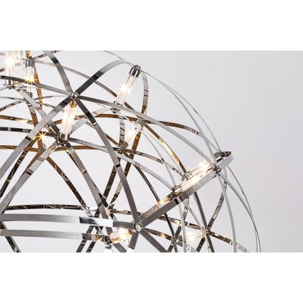 Rabalux - Lampadario LED a sospensione con filo LED/16W/230V 3000K cromo lucido