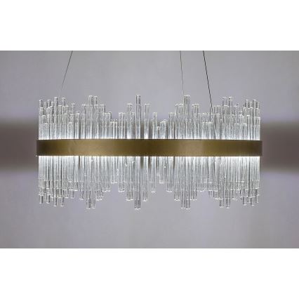 Rabalux - Lampadario LED a sospensione con filo LED/36W/230V 3000/4000/6000K oro