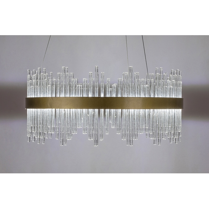 Rabalux - Lampadario LED a sospensione con filo LED/36W/230V 3000/4000/6000K oro