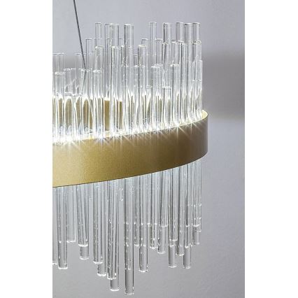 Rabalux - Lampadario LED a sospensione con filo LED/36W/230V 3000/4000/6000K oro