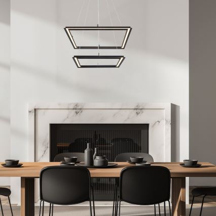 Rabalux - Lampadario LED a sospensione con filo 2xLED/24W/230V 3000K