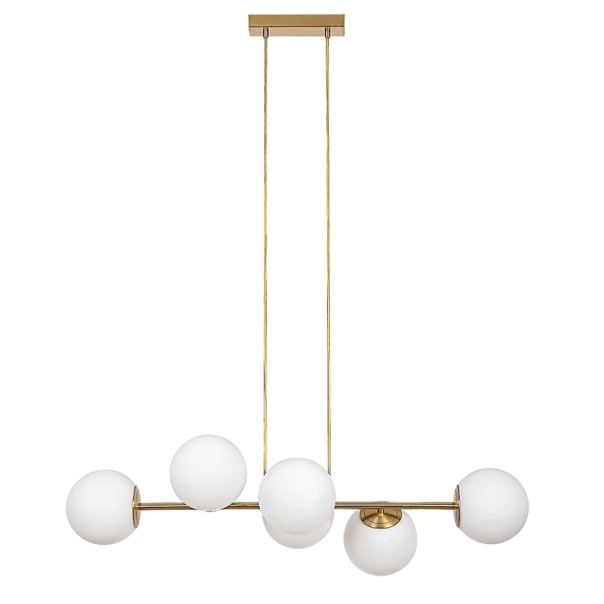 Rabalux - Suspension filaire 6xE27/35W/230V doré